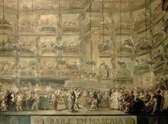 Het Gemaskerde Bal, c.1767